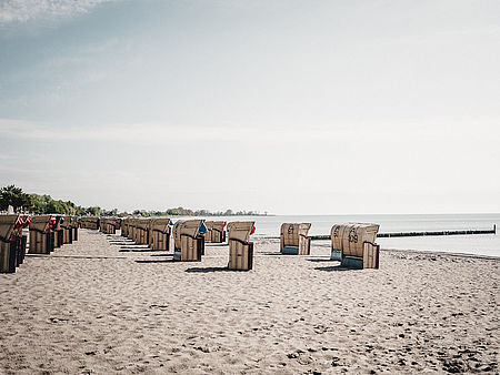Strandkörbe am Kellenhusener Strand