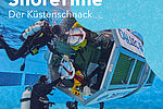 Cover ShoreTime – Der Küstenschnack mit einem Tauch-Team in einem Pool. Folge 37 zum GreenTec Campus. 