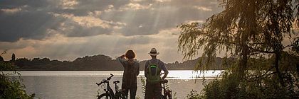 Radfahren am Plöner See - zum Artikel 'Einfach mal das Weite suchen  '
