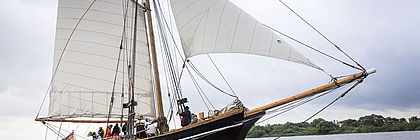 Das Segelschiff Rigmor - zum Artikel 'Fun Facts aus Schleswig-Holstein'